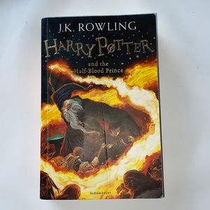 Harry Potter and the half-blood prince book, soft cover